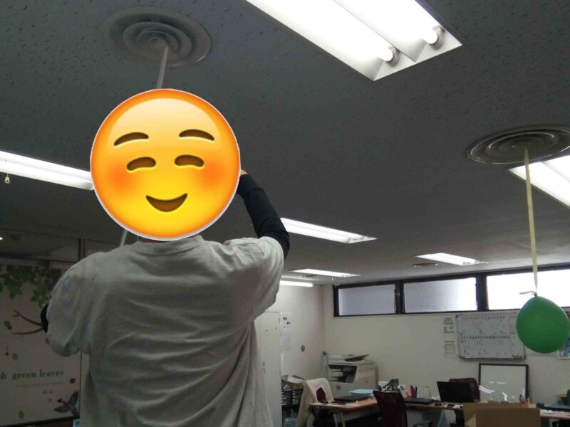 末広町教室バルーンインテリア01
