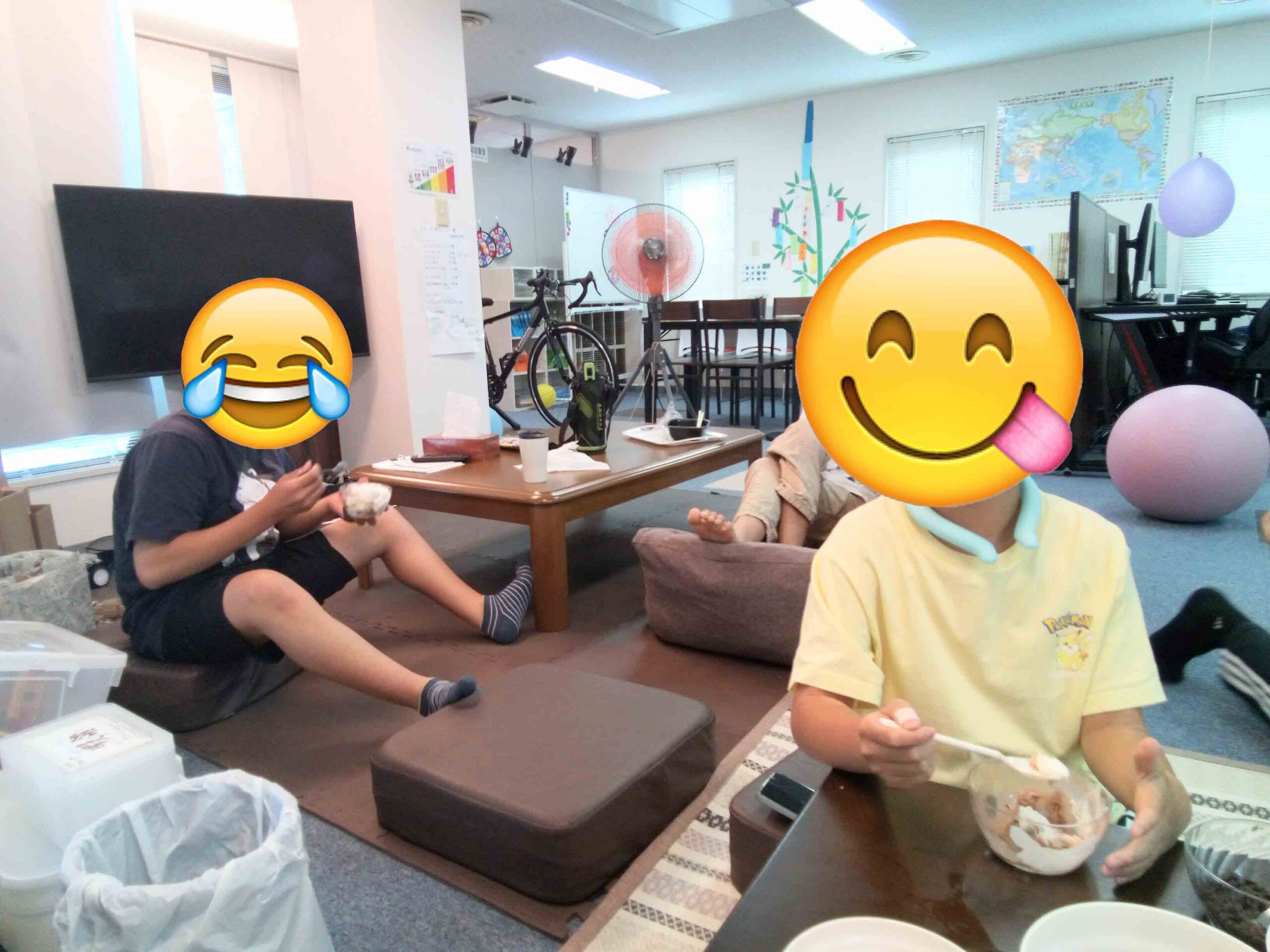 末広町教室パフェ作り2026年01